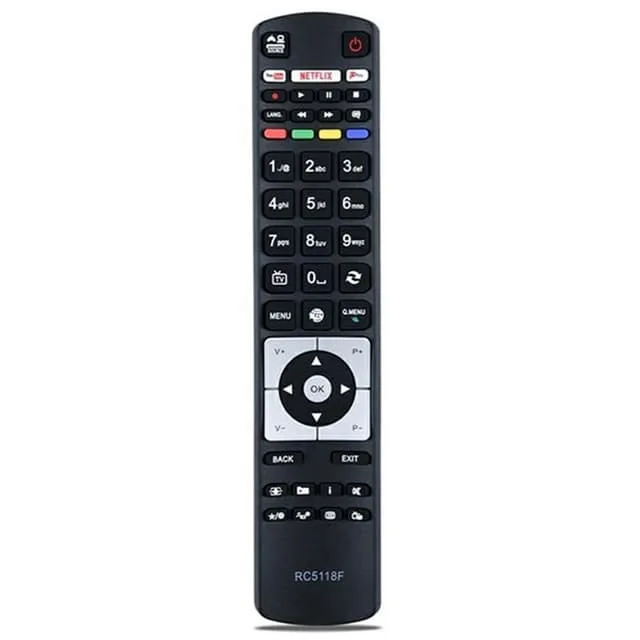 MTK Fjärrkontroll Ersättning för RC5118F För Hitachi