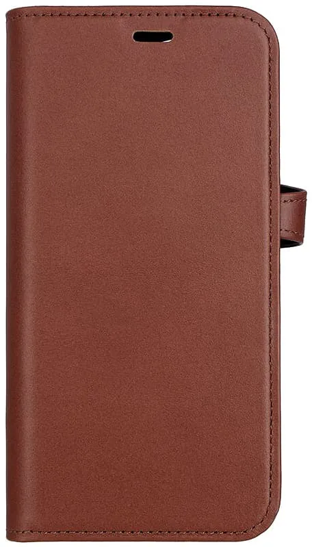 Buffalo iPhone 15 2-i-1 Leather MagSeries plånboksfodral