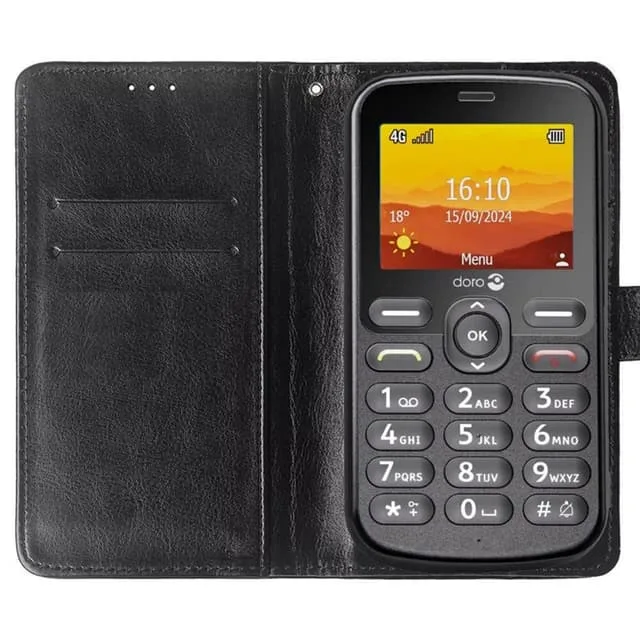 CaseOnline Mobilfodral 2-kort Doro Leva L11