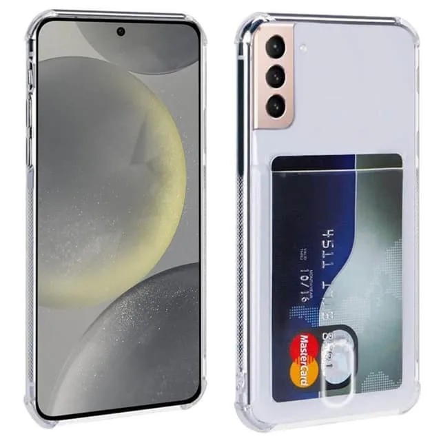 CaseOnline Silikon skal med kortplats Samsung Galaxy
