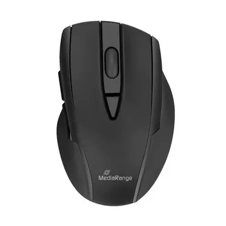 MediaRange 5-Tasten Bluetooth-mus, optisk, svart