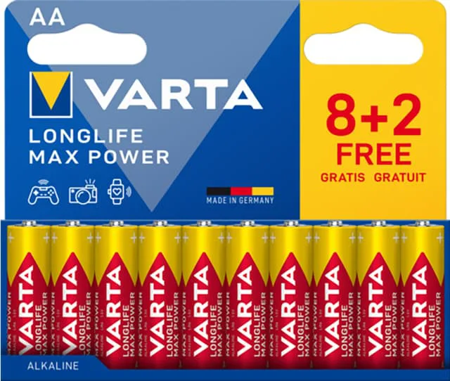 Varta Longlife Power AA batteri 7042378 10-pack