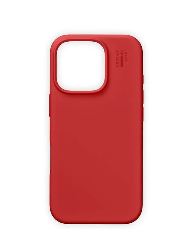 Silicone Case iPhone 16 Pro Max Red