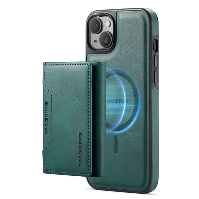 DG-Ming Magking K2 2i1 fodral iPhone 15 brun