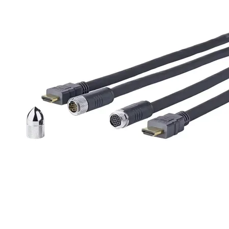 VivoLink Pro Cross Wall VGA- och ljudkabel, 10 m