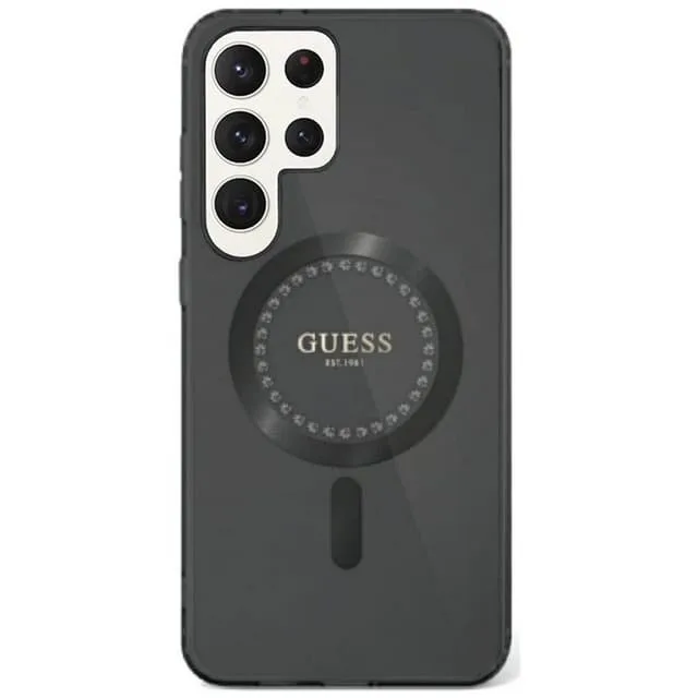 Guess Rhinestone MagSafe skal Samsung Galaxy S25 Ultra