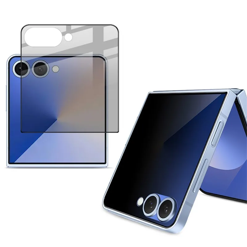 IMAK För Samsung Galaxy Z Flip7 5G Anti Spy Bakre Skärmskydd Härdat Glas