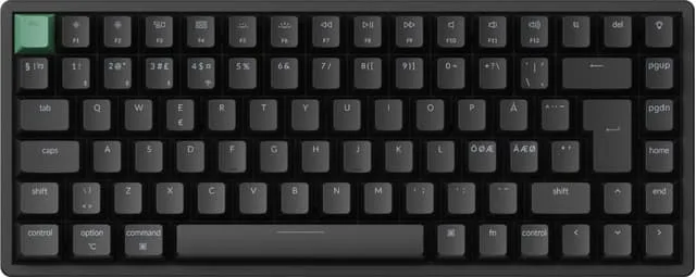 Keychron K2 HE Black trådlöst gamingtangentbord