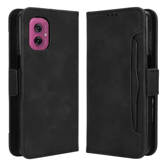 MTK Till Motorola Moto G55 5G Plånboksfodral med korthållare