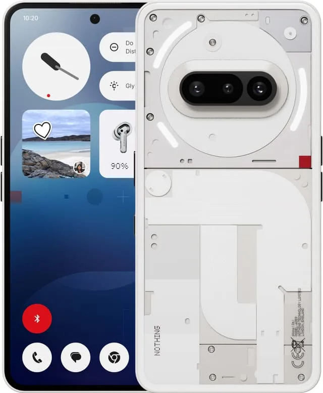 Nothing Phone (3a) 8/128 GB, vit