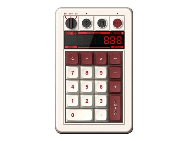 8BitDo – Mekaniskt numeriskt tangentbord – Fami Edition