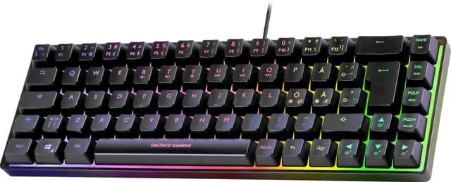 Deltaco Gaming Deltaco DK240 tangentbord för gaming