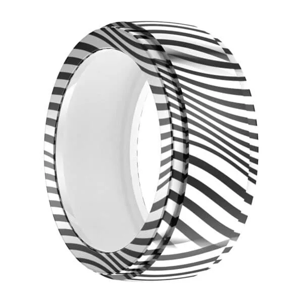 Silikonskydd till Samsung Galaxy Ring, storlek M, zebra