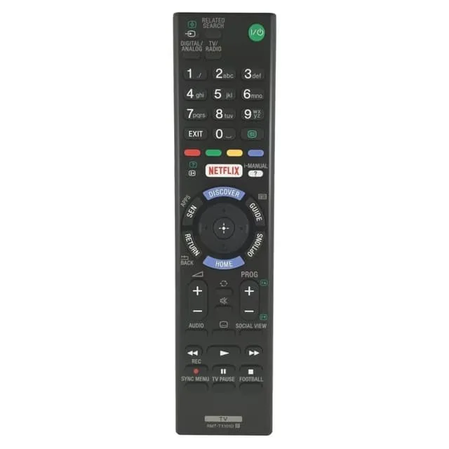 MTK Fjärrkontroll Ersättning för RMT-TX101D För Sony