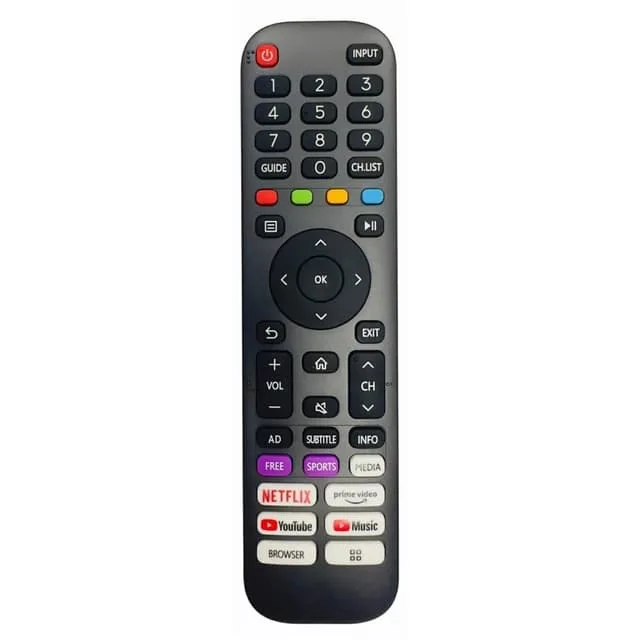 MTK Fjärrkontroll Ersättning för EN2AE30H För Hisense