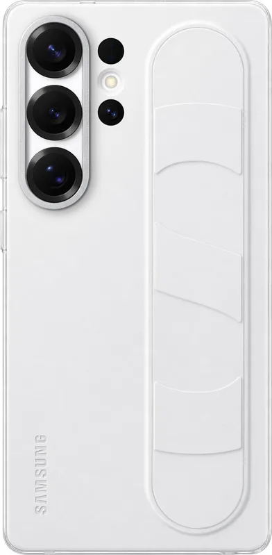 Samsung Galaxy S25 Ultra Standing Grip fodral (vitt)