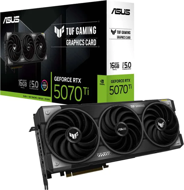 Asus GeForce RTX 5070 Ti TUF Gaming OC
