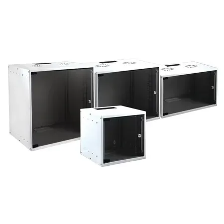 EFB Elektronik WGB-1909WS.60 stativ 9U Vægmonteret stativ Hvid