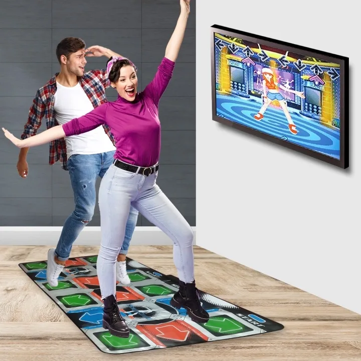 Mad Monkey Retro Dance Mat för 2 spelare