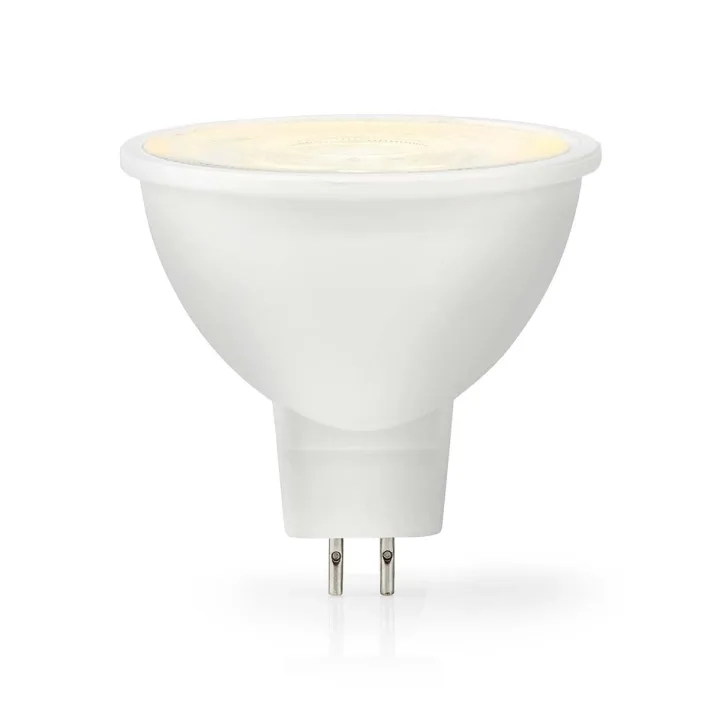 Nedis LED-lampa GU5.3, 6,5 W, 550 lm, 2700 K, dimbar
