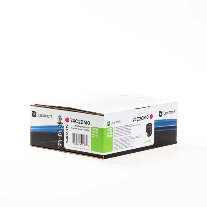 Lexmark Toner 74C20M0 Magenta, Return