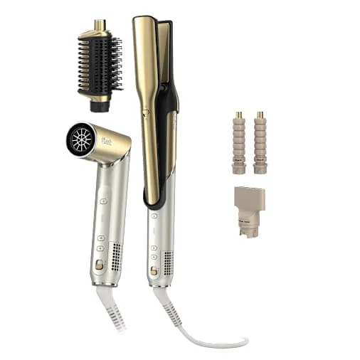 Shark Glam Straight & Waves multistyler i Guld