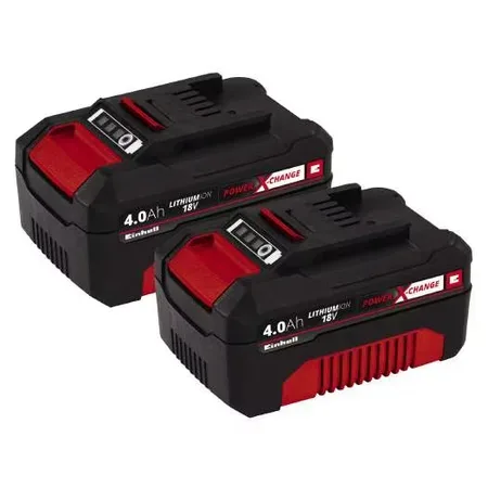 Einhell 4511489 batteri och laddare, 18 V, 4 Ah