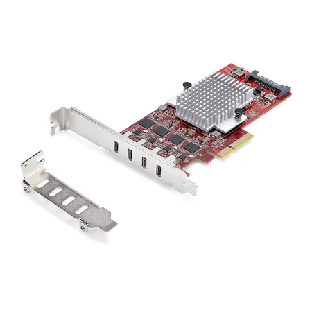 StarTech.com 4-Port USB Type-C PCIe Card