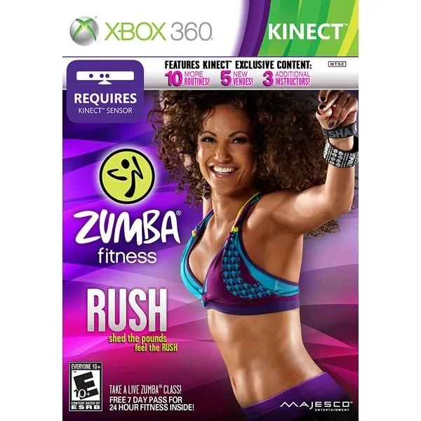 Zumba Fitness Rush till Xbox 360 (kräver Kinect)