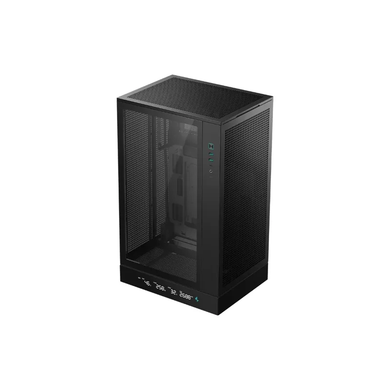 Deepcool CH270 DIGITAL datorchassi, svart