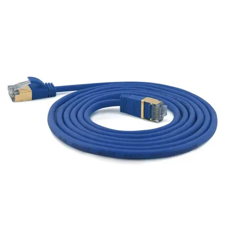 Wantec 7137 nätverkskabel blå 10 m Cat7 S/FTP