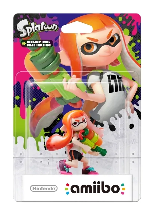 Amiibo Nintendo Amiibo Figurin Inkling Girl