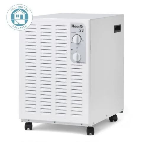 Woods SW23FW I-EcoDefrost+ Avfuktare med luftfilter, 100 m²