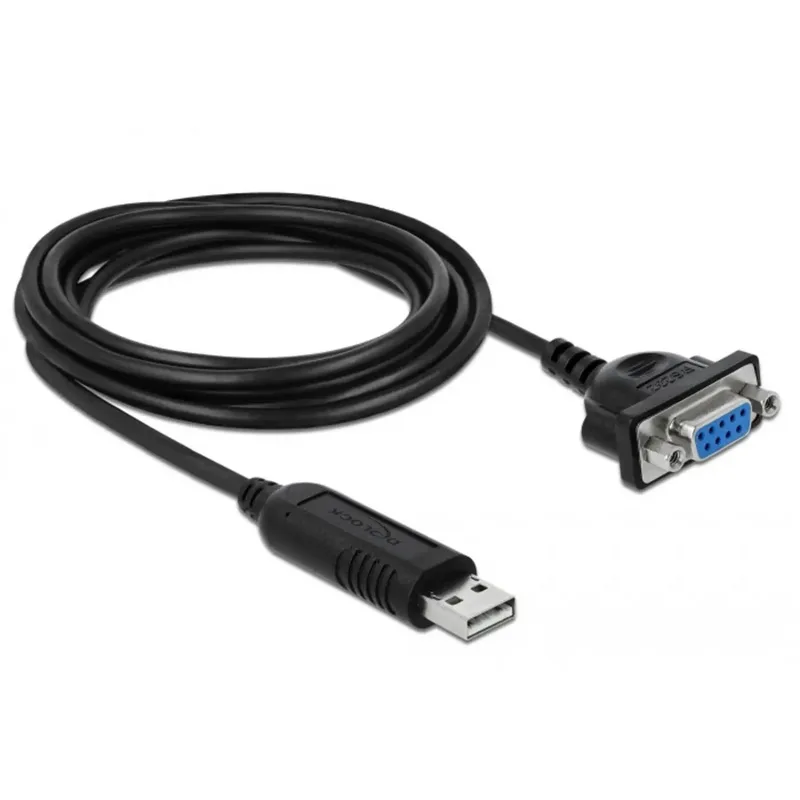 Delock - seriell kabel - USB till DB-9