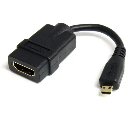 StarTech.com 12 cm höghastighets-HDMI-adapterkabel, HDMI till HDMI Micro