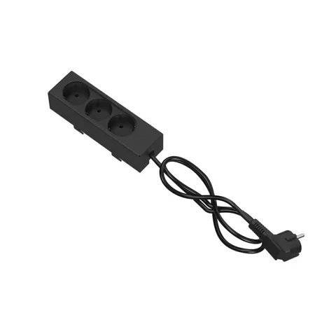 SMS EVER350-620 grenuttag EU BL RAL9004, 3 m, svart