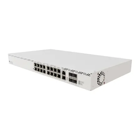 MikroTik CRS320-8P-8B-4S+RM smart switch med 17 portar