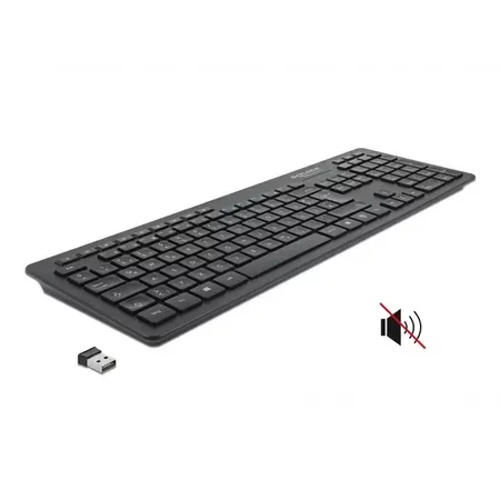Delock Silent tangentbord, QWERTZ
