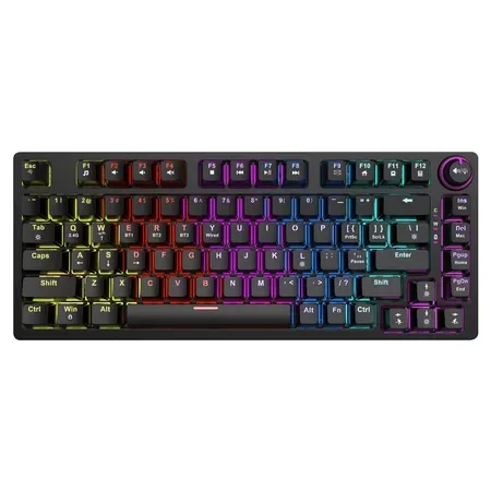Savio Phenix ABS trådlöst tangentbord, gul