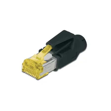 Digitus A-MO6A 8/8 HRS kabelkontakt RJ-45, svart och gul