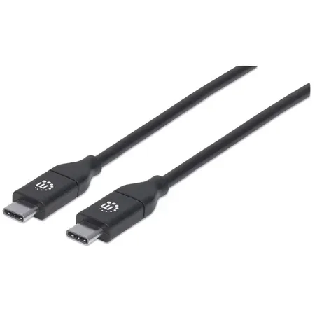 Manhattan 355247 USB-kabel USB 2.0 2 m USB C svart