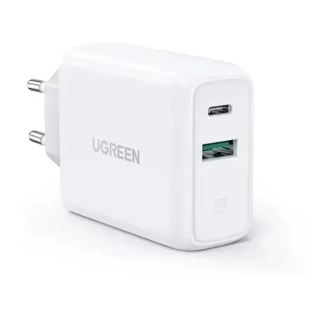 Ugreen 60468 laddare för surfplatta och telefon, vit