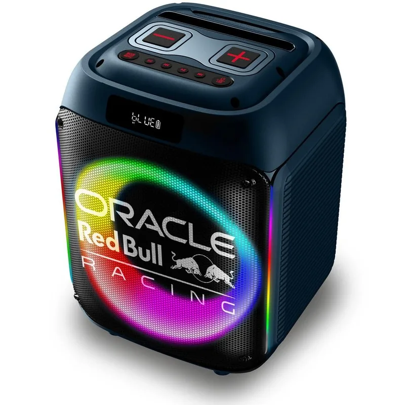Oracle Red Bull Racing RB-SK250 partyhögtalare Bluetooth RGB 40W, blå