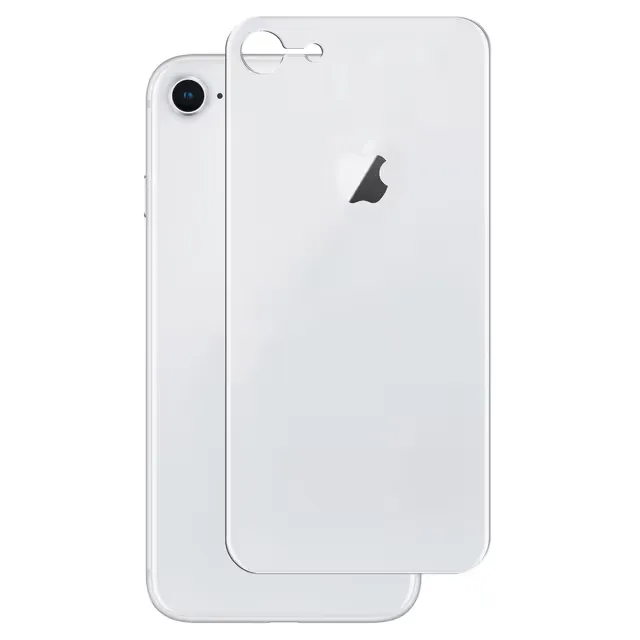 Panzer Curved skärmskydd Silicate skydd iPhone 6/7/8/SE Gen. 2 (silver)