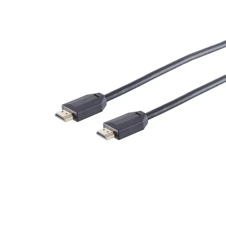 S-Impuls HDMI-kabel 10K PVC svart 5 m