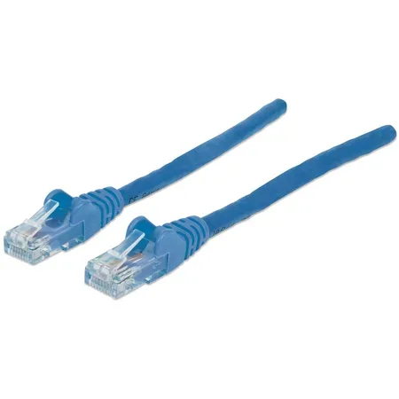 Intellinet nätverkskabel Cat6a S/FTP, 7,5 m, blå