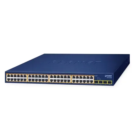 PLANET 48-portars PoE + 4-portars SFP-switch GSW-5240HP