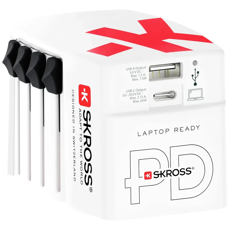 SKROSS World USB Charger AC65PD