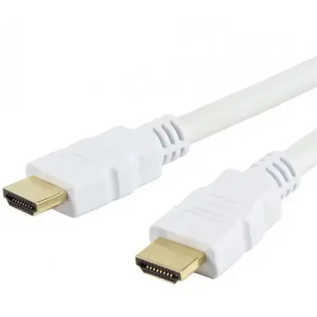 Techly ICOC-HDMI-4-010WH HDMI-kabel 1 m, vit