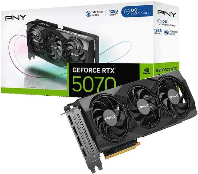 PNY GeForce RTX 5070 12GB 3X OC